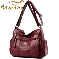 Genuine Brand Leather Sac Handbags Purse Women Bags Designer Shoulder