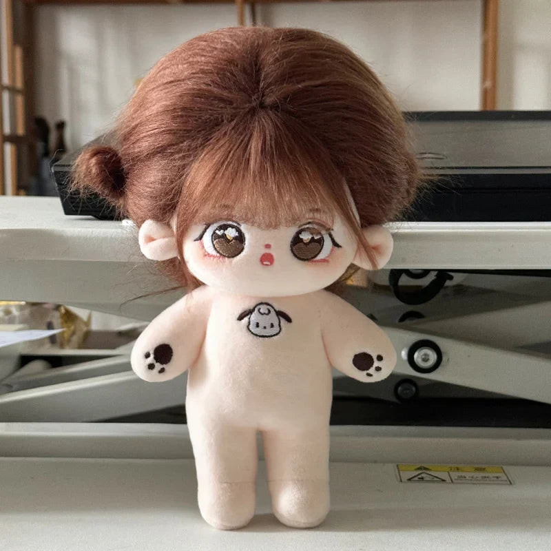 20cm Kawaii Can Change Clothes No Attribute Fat Body Doll Customization Cospslay Cartoon Puppy Love Star Doll Toy Collectio Gift