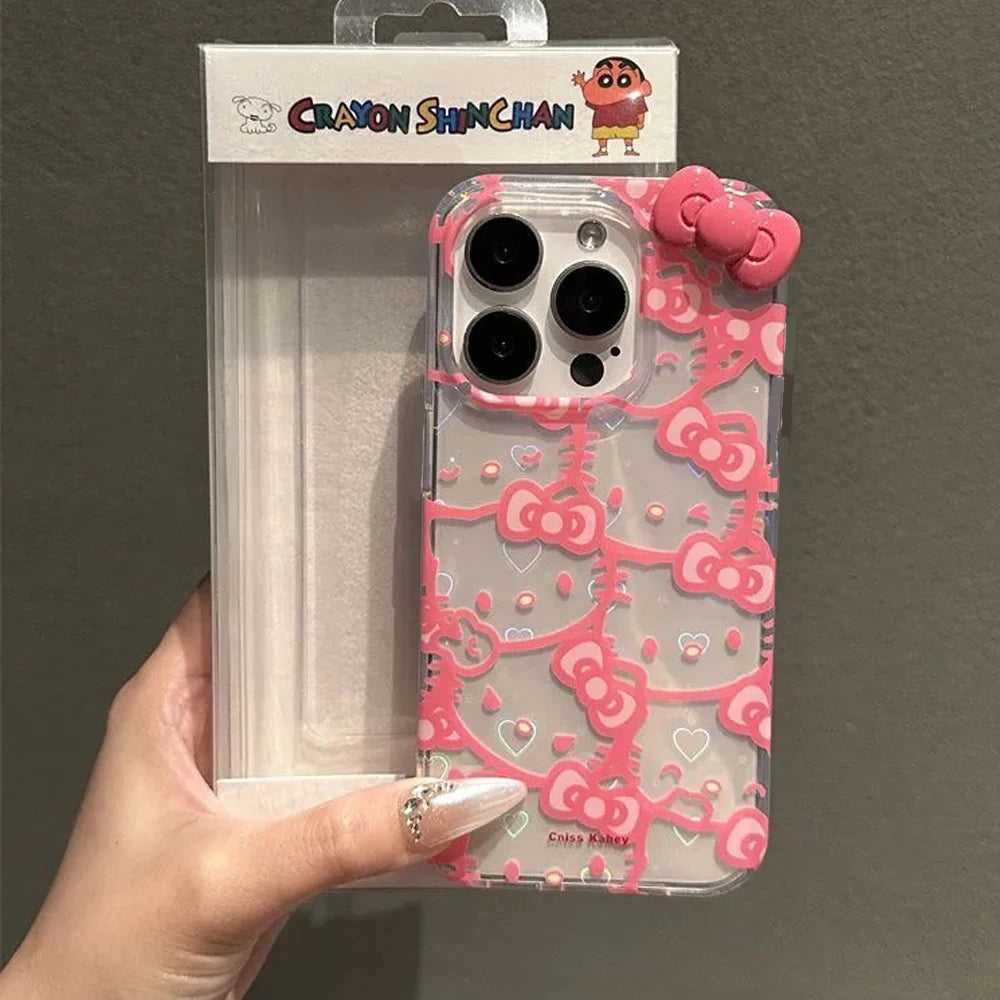 Phone Case For iPhone 16 15 14 13 12 11 Pro Max XR XS Max 7 8 Plus MINI Y2K Cartoon Cute Cover