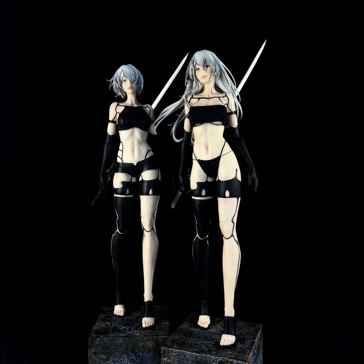 In Stock Nier A2 Battle Damage Edition 1/4 Scale 50cm Anime Boutique Statue Figure Collectible Desktop Ornaments For Anime Fans