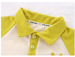 Children Clothing  Kids Clothes Quick Drying Polo Shirt Sets Boys T-shirt Shorts Summer Cotton Short Sleeve Fashion Suit2PCS