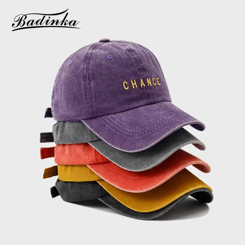 Bad Hair Day Washed Black Baseball Cap female male Snapback Hat