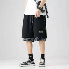 Men Printed Shorts Casual Sports Basketball Shorts Baggy Men Jogging Clothes