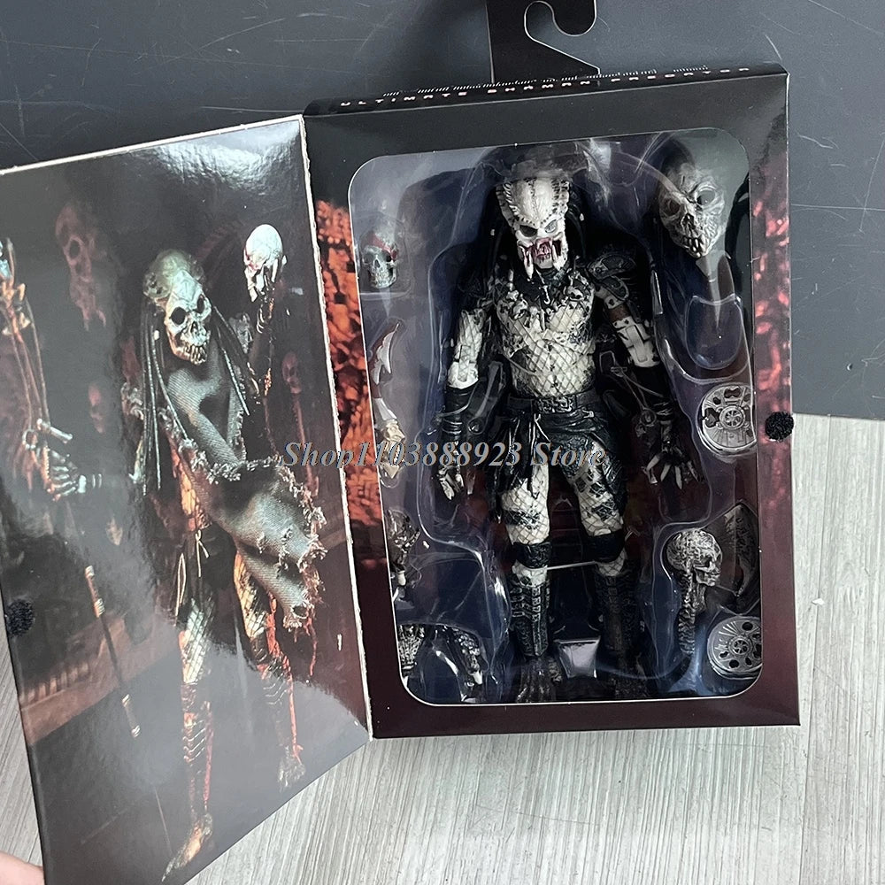 NECA Predator Figrue Ultimate Shaman Elder Armored Lost Warrior Jungle Hunter Snake Vision Predator Alien Figure Model Toy Gifts
