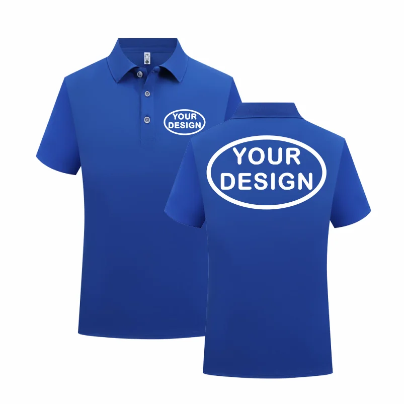 Summer Casual Cheap POLO Shirt Personal Company Logo Customization Embroidery Printing Personalized Design Top