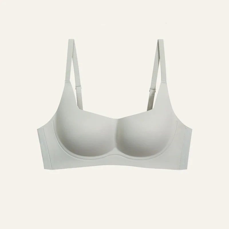 Seamless Cloud-like Nude Underwear Women's Small Breast Push-up Soft Support