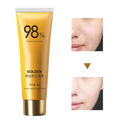 80g Gold Foil Peel-Off Mask Peel Off Anti-Wrinkle Face Mask 98% golden Mask Facial For Deeply Cleans Skin Care