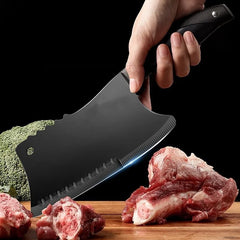 Stainless Steel Butcher Knife High Hardness Kitchen Chef Bone Chopping Knife Meat