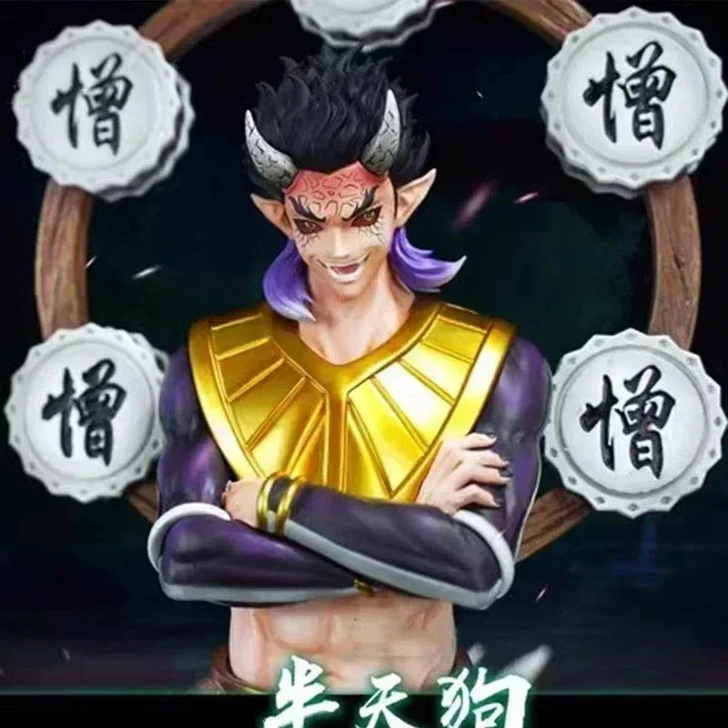 Anime Demon Slayer Kimetsu No Yaiba Figure Giyuutarou Daki Kokushibo Tsugikuni Yoriichi Douma Inosuke Action Figures Model Toys