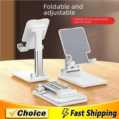 Desk Mobile Phone Holder Stand For iPhone IPad Xiaomi Adjustable Desktop Tablet