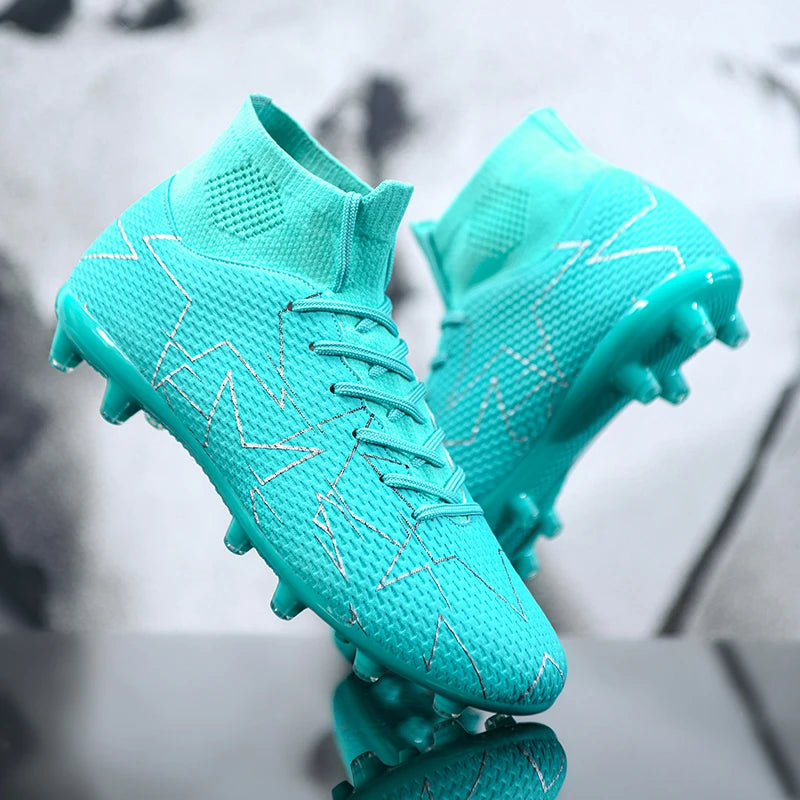 Outdoor Men Breathable Soccer Shoes Cleats Training Football Boots Match Sneakers