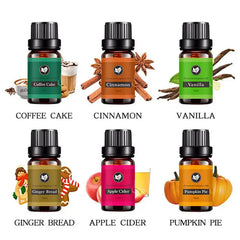 6/12/14/20 Pcs Pure Essential Oils Natural Plant Aroma Essential Oil Diffuser Eucalyptus Vanilla Mint Eucalyptus Rose Tea TreeOil