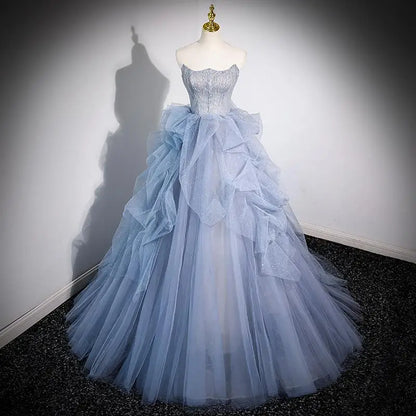 Homecoming Dresses: One Shoulder Slim Waist Strapless Wedding Party Dresses