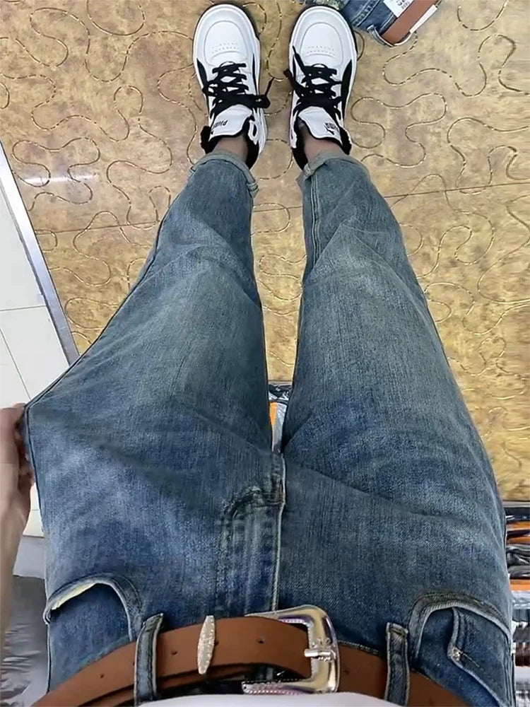 Y2k Big Size Jeans Female Summer Thin Model Fashion Brand Harem Pants