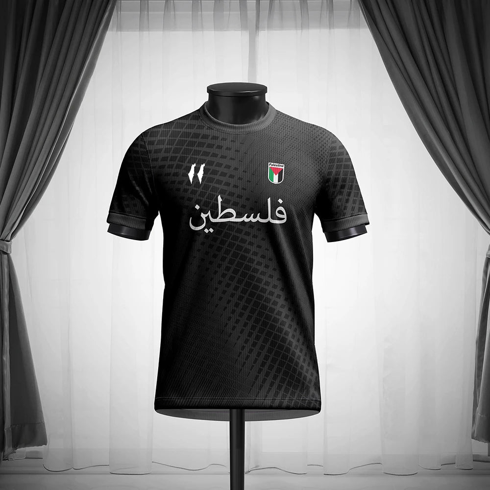 Palestine Football Jersey T Shirts Summer Fashion Short Sleeve Palestinian Flag 3D Print Tshirt Casual O Neck Loose Men Tee Tops