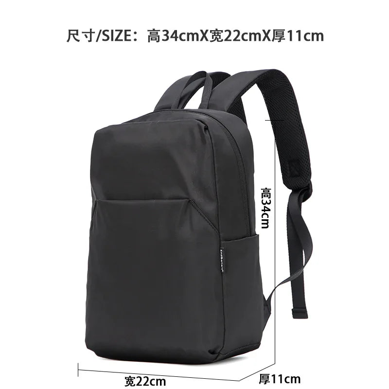 Mini Canvas Men's Backpack Fashion Black Rucksack School Bag for Man Small Japanese Male Bagpack Travel Waterproof Backpacks