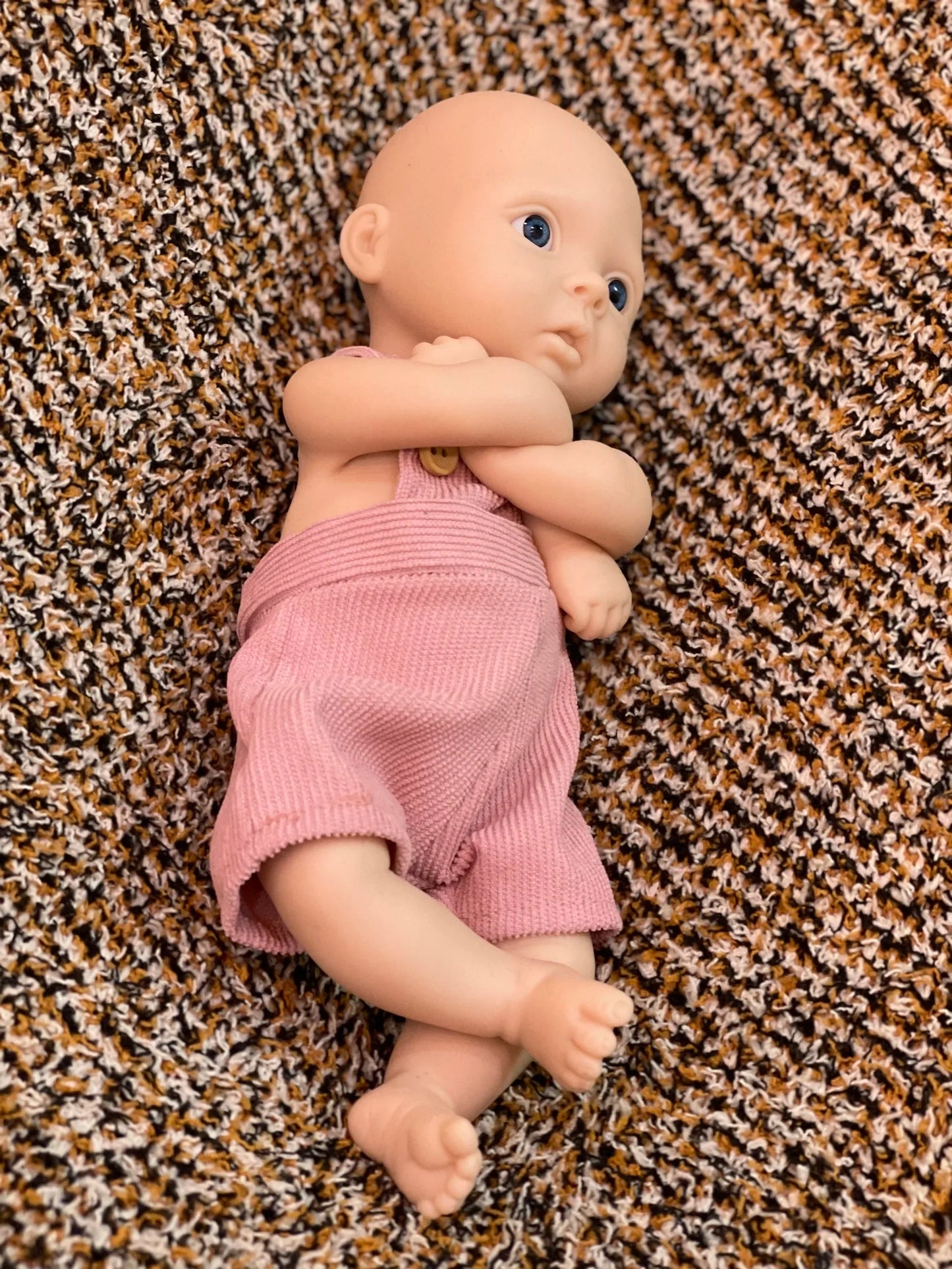 25CM Unpainted Silicone Girls Whole Body Soft Solid Silicone 8 Styles Newborn Baby Dolls Toys For Gifts Reborn Corpo De Silicone