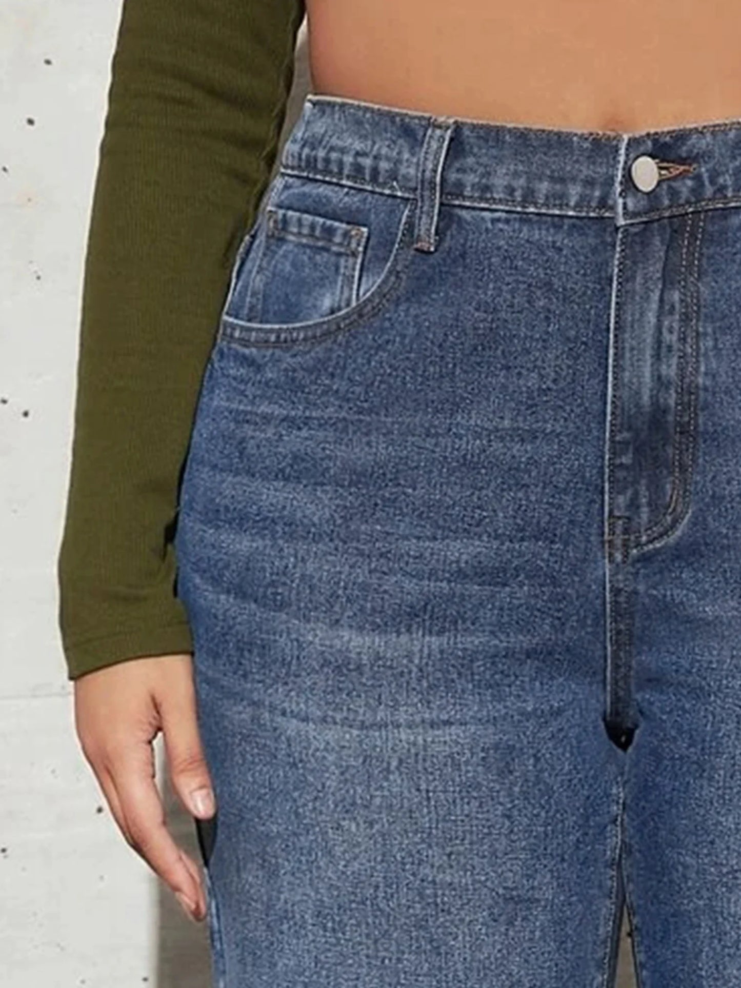 Plus Size Washing Jeans for Women Harem Jeans Stretchy Loose Denim Lady Jeans Pants