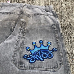 Baggy Jeans: JNCO Y2K Jeans Hip Hop Pant