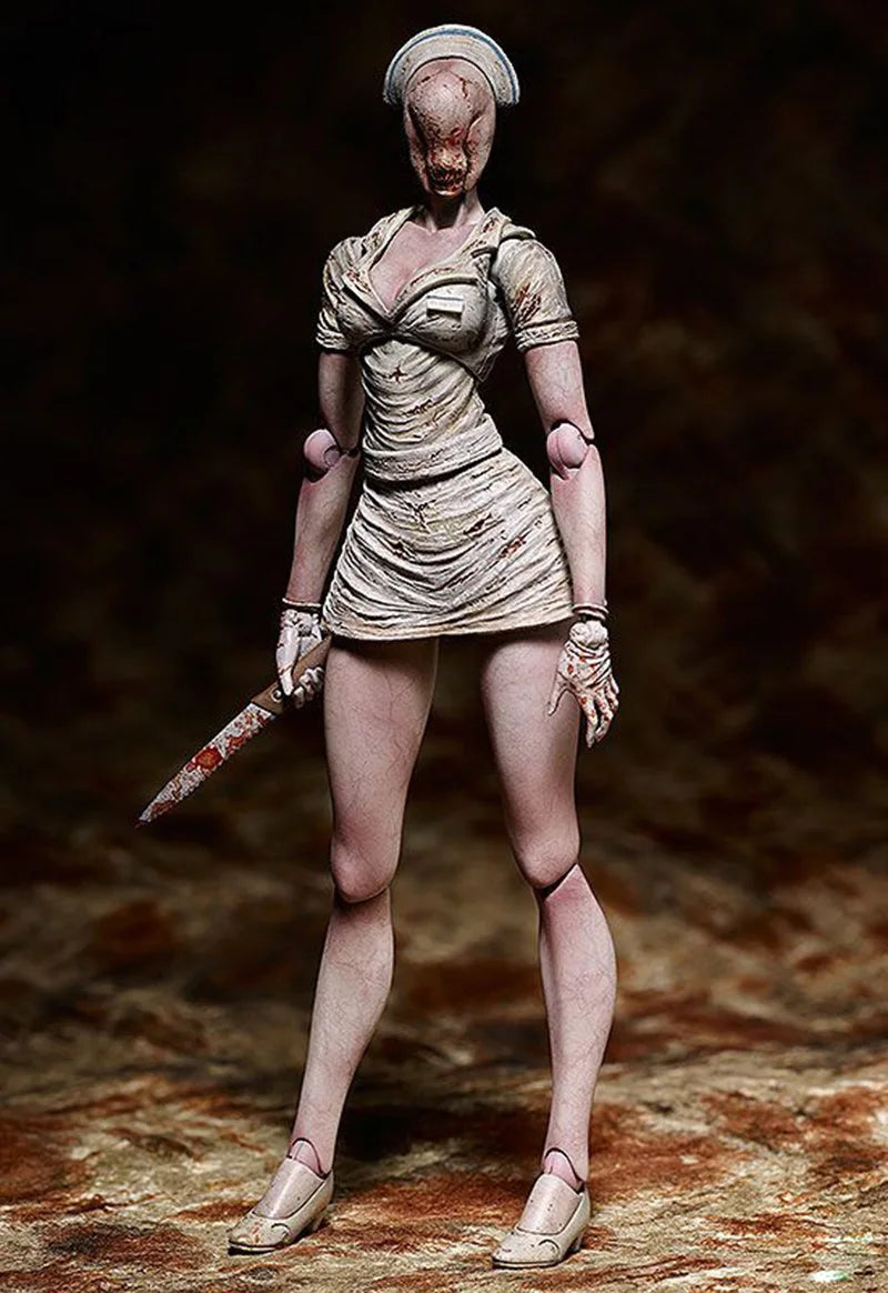 Figma Silent Hill 2 Figure Red Pyramd Thing Figma SP055 Bubble Head Nurse Sp061 Action Figure PVC Collectible Model Doll Toys