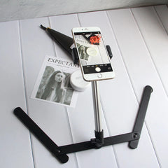 Foldable Overhead Tripod for Smartphone Desktop Tripod for Iphone Phone Tripods