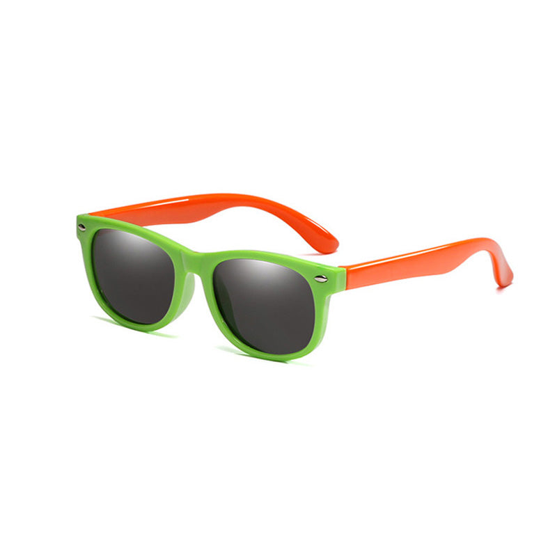 RUISIMO Kids Polarized Sunglasses TR90 Boys Girls Sun Glasses Silicone Safety Glasses Gift for Children Baby UV400 Eyewear