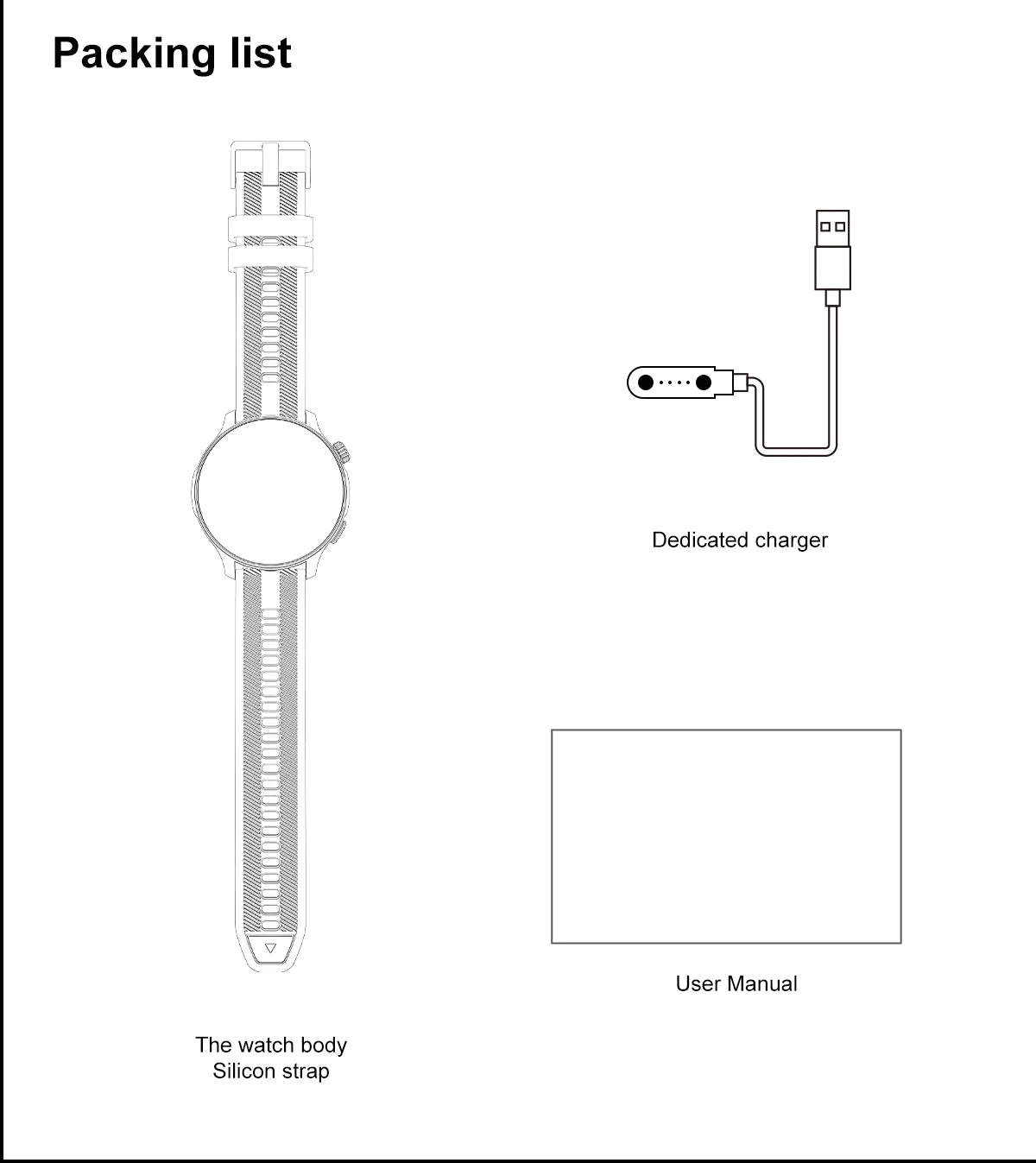 NEW GPS Offline Maps Smart Watch 1.43" AMOLED Military Sports Smartwatch 4GB Memory Video Player 30m Swim Waterproof Bracelet