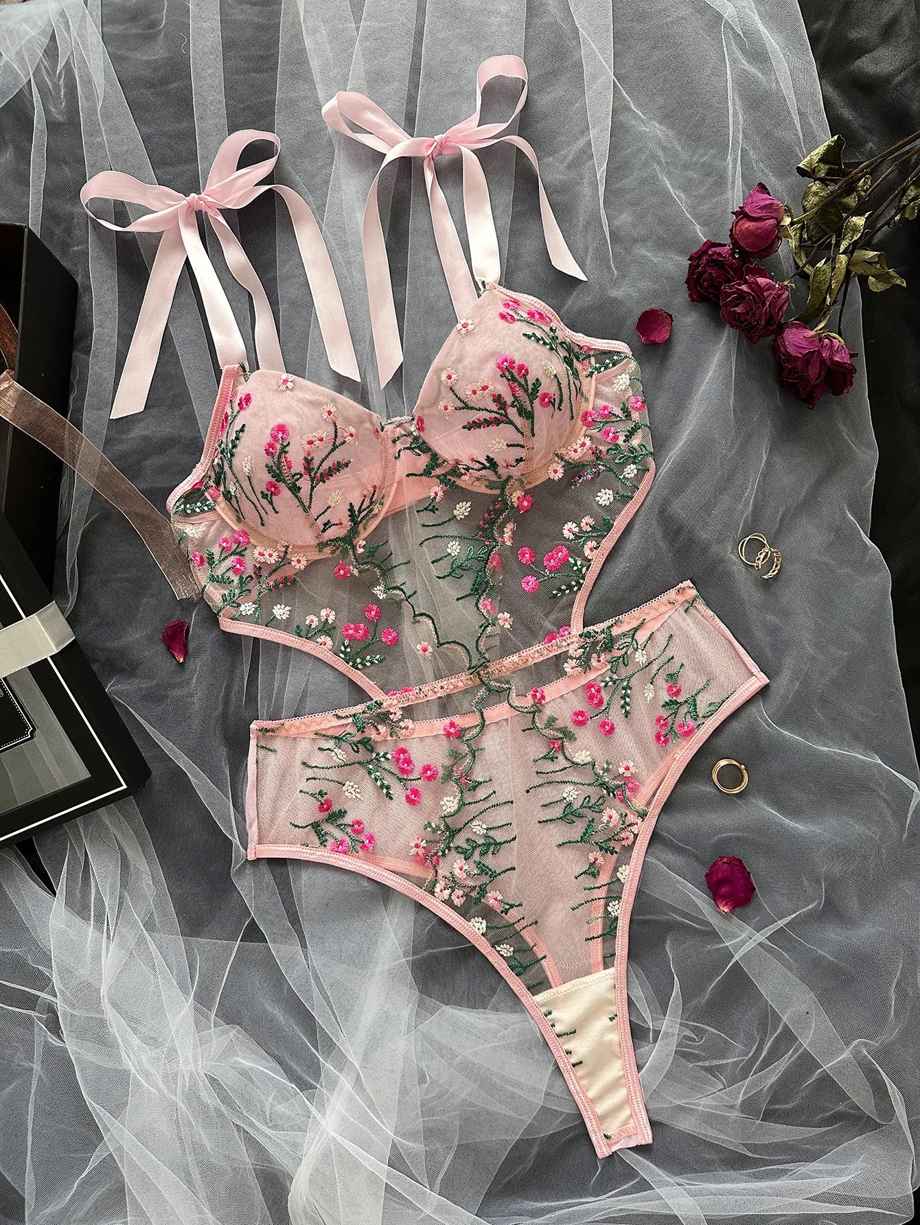 Ladies Bra and Panties Sets Lingeries for Woman Set Wear Set Women