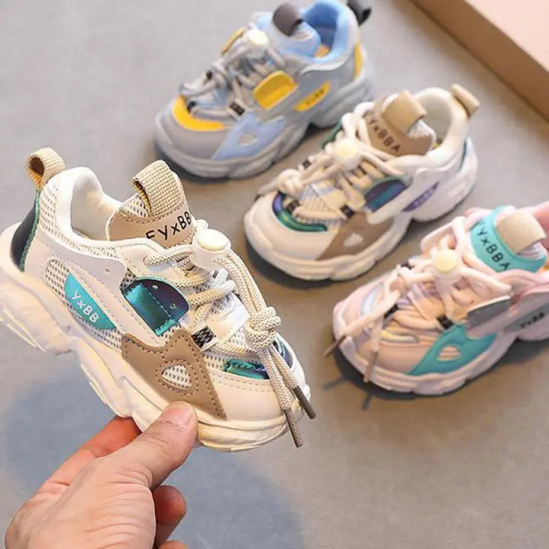 Size 21-36 Baby Toddler Shoes For Boys Girls Breathable Mesh Little Kids Casual Sneakers
