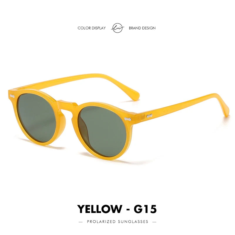 Sunglasses Women Men Tea Lens Outdoor Driving Shades Vintage Sun Glasses
