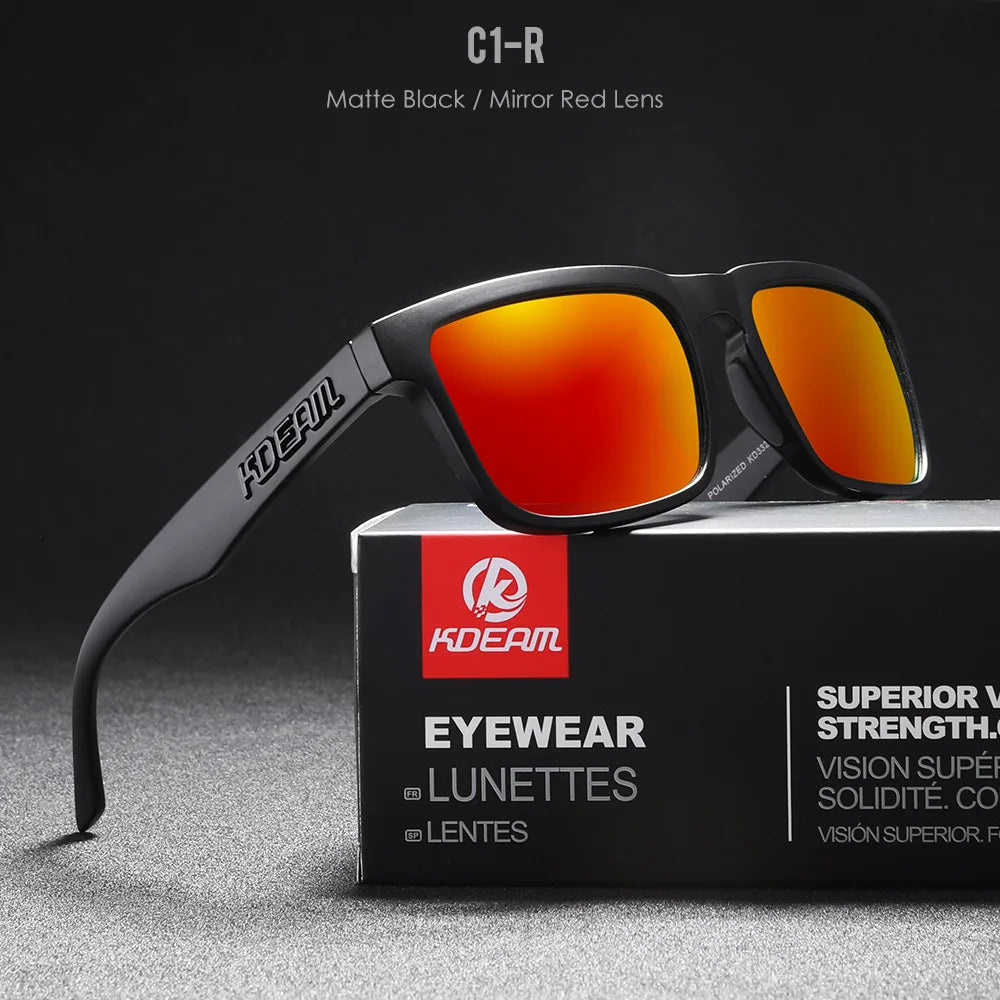 Sunglasses Outdoors Lifestyle Coating Sun Glasses New Matching Colors With Box