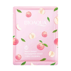 15Pcs Fresh Fruit Face Mask Snail Hyaluronic Acid Hydrating Firming Skincare Sheet Masks Facial Mask Korean Cosmetics