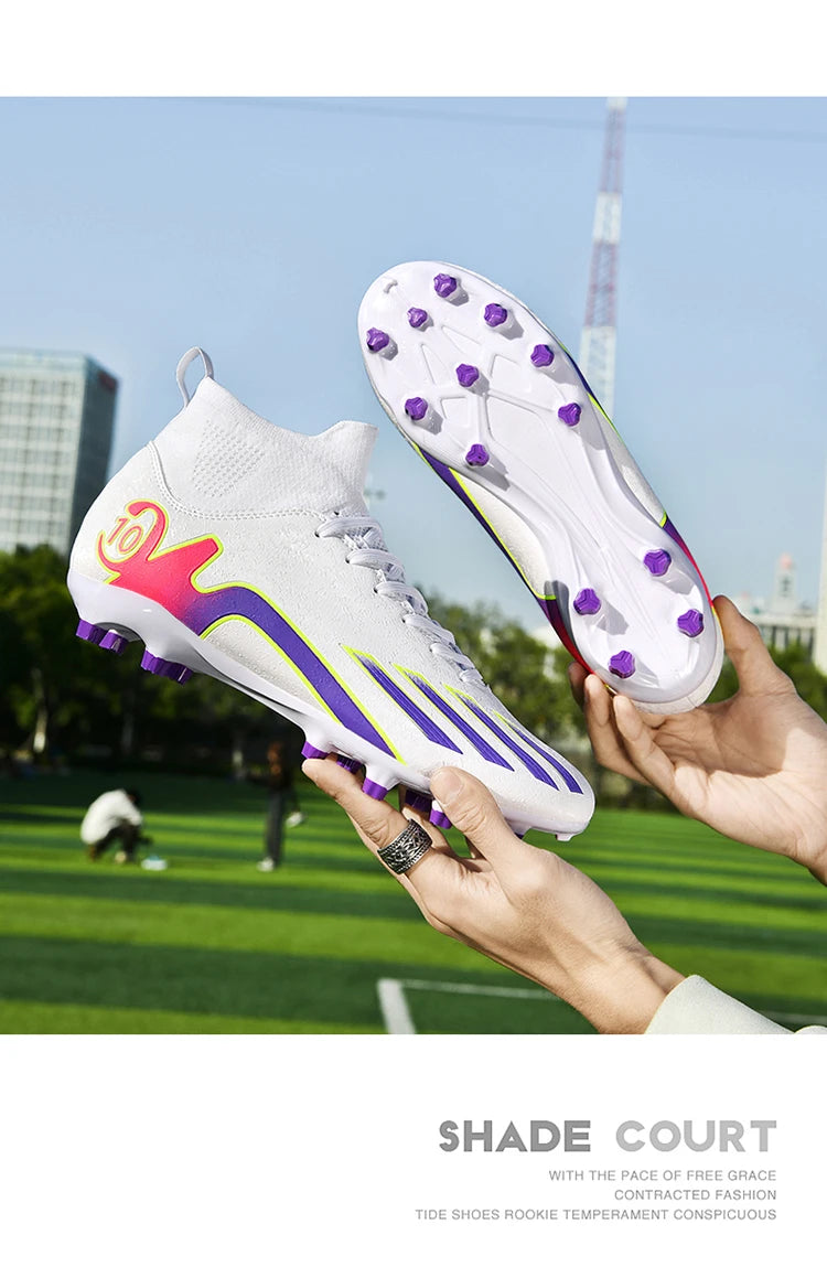 Sneakers Men Soccer Shoes Sport FG Football Boots Adult Futsal Training Shoes