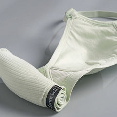 Women Underwear Cotton Bra Seamless Gathered Push Up Comfortable Soft