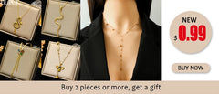 316L Stainless Steel Gold Color Thick Necklace For Women Fashion Choker