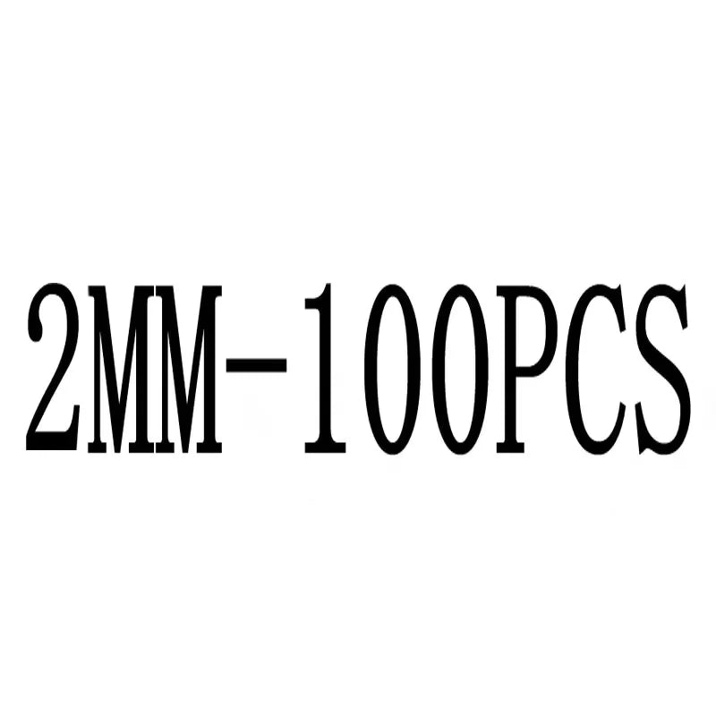 100pcs 14K Gold Filled Spacer Beads 2mm 3mm 4mm Round Loose Bead for Bracelets Necklace DIY Jewelry Making Accessories Wholesale