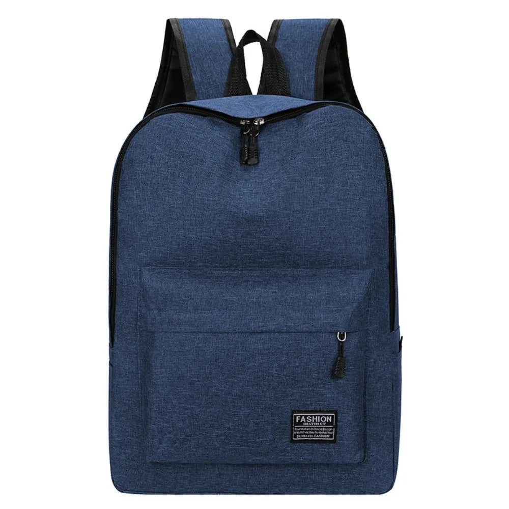 Trendy Men's Minimalist Backpack Versatile Backpack Large Capacity Student Backpack Computer Travel Bag Washable  Backpack