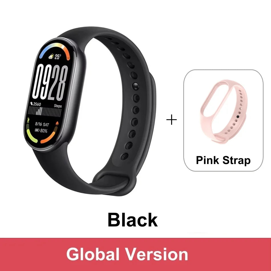 Xiaomi Mi Smart Band 10 Global Version 1.72" AMOLED Health Monitoring 21 Day Battery 5ATM Waterproof Smartwatch Sports Bracelet