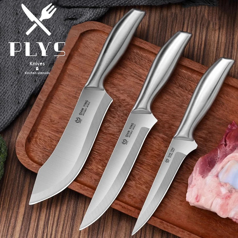 Stainless Steel Kitchen Knife 1-3 PCS Commercial Butcher Knife For Cutting Meat