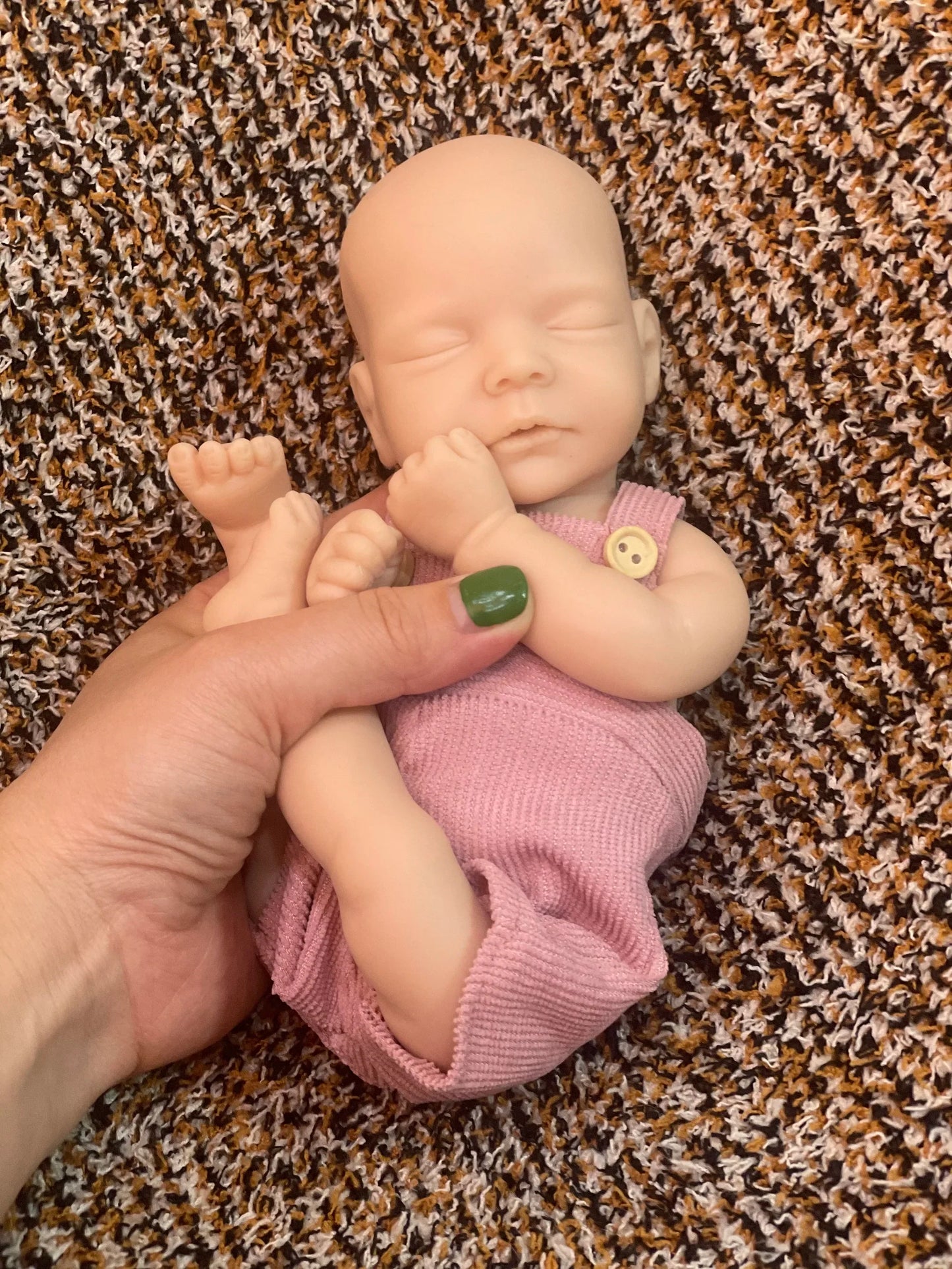25CM Unpainted Silicone Girls Whole Body Soft Solid Silicone 8 Styles Newborn Baby Dolls Toys For Gifts Reborn Corpo De Silicone