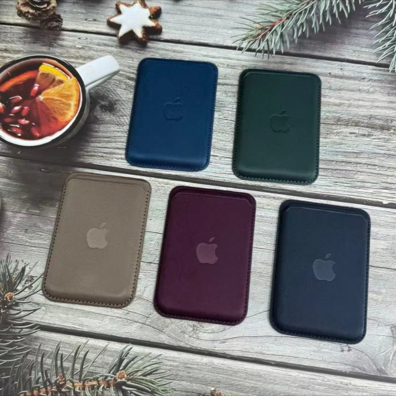 Card Wallet Case For iPhone 15 16 17 Pro Max Plus For Apple Magsafe 13 14 Pro Strong Magnetic Covers With Box