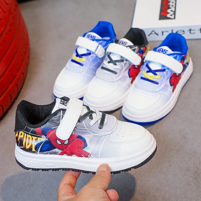 Disney Children's Casual Shoes Cartoon Boys' Breathable Fashion Sports Shoes