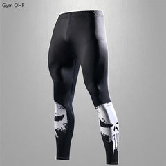 Rashguard Men Compression Tight Leggings Running Sports Male Fitness Jogging Pants