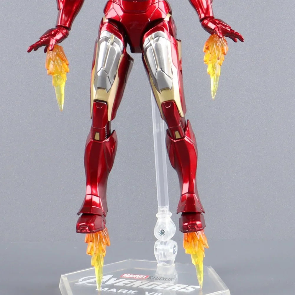 ZD Toys Iron Man Action Figure Joint Movable MK1 MK3 MK6 MK7 MK42 MK45 MK50 MK85 MK17 MK33 MK39 Adult Collection Figure Gift