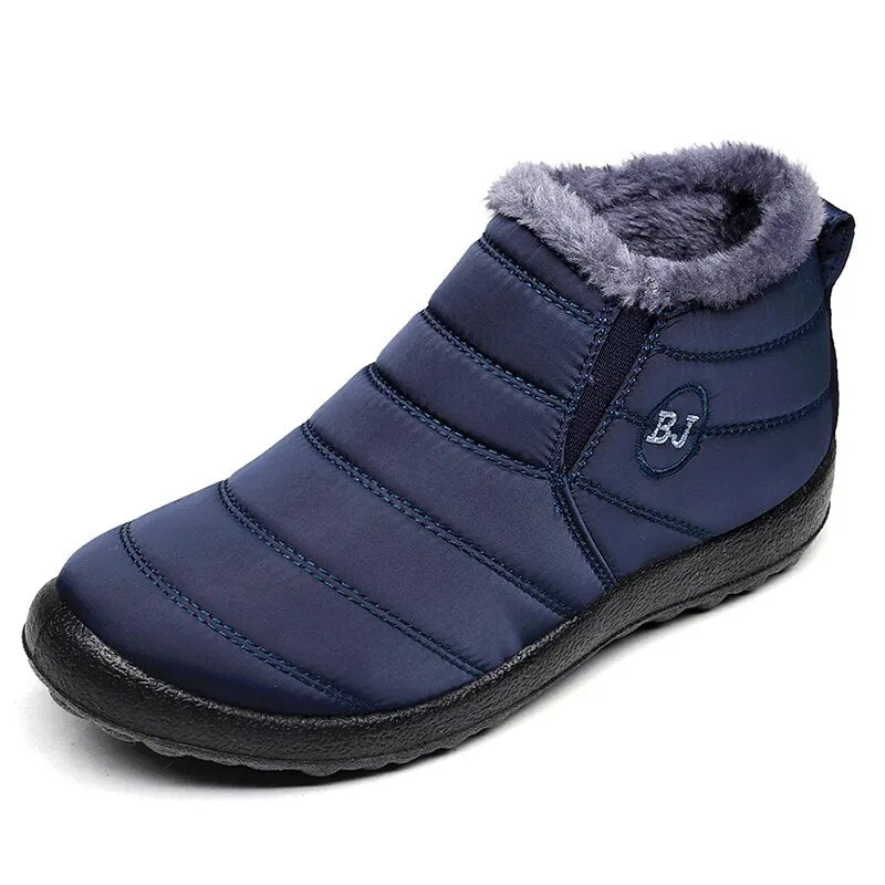 Women Boots Slip On Winter Shoes For Women Waterproof Ankle Boots