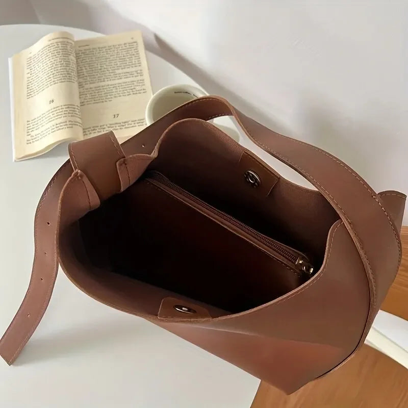 All-Match Women Shoulder Bag Solid Fashion Handbag Crossbody Bag Women