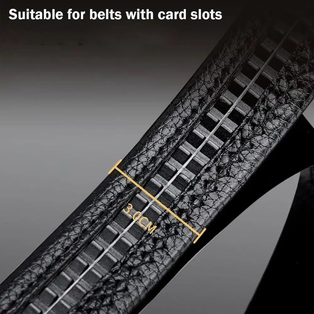 Automatic Buckle Belt Buckle Men's Belt Replacement Buckle Accessory for 3.2cm-3.5cm Width Automatic Belt