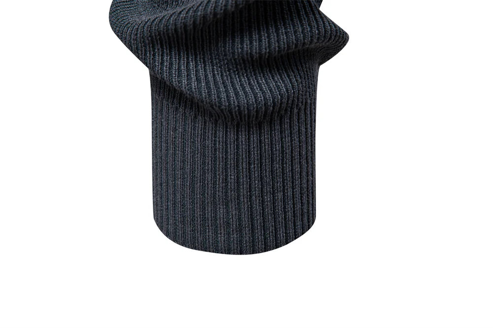 AIOPESON Raglan Sleeve Polo Shirt Men Henley Collar Solid Color Long Sleeve Heavyweight Cotton Business Casual Autumn Winter