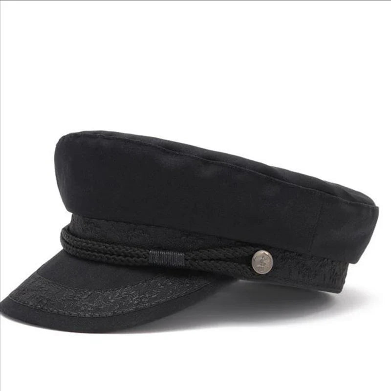 Large size navy cap small head flat hat army hat big bone sun cap men plus size military caps 54cm 56cm 57.5cm 59cm 60-62cm