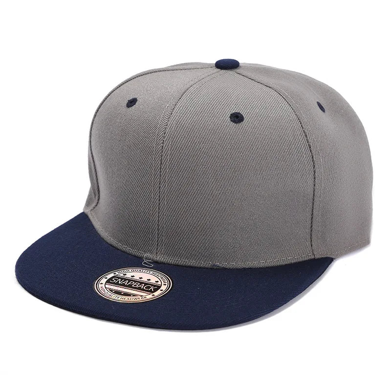 Spring and Summer Baseball Cap Flat Brim Camouflage Fashion Hip Snapback Hat Plain Gorras Bone Blank Caps